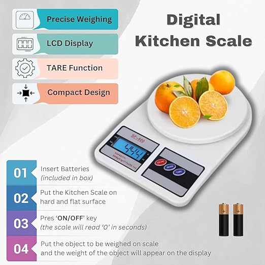 SF 400 Kitchen Scale 10 Kg G889