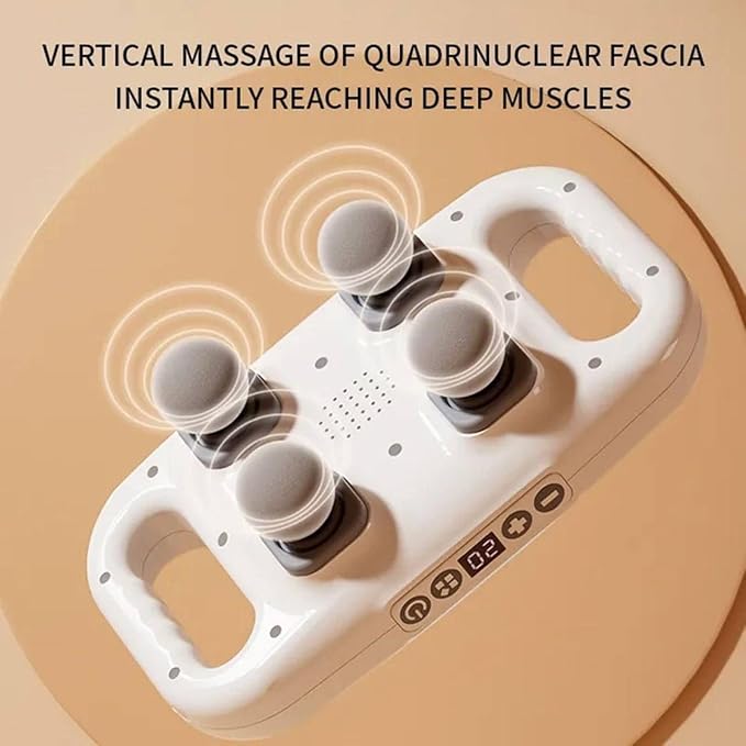 Rechargeable Massager for Full Body 4 Head Massage Gun G879