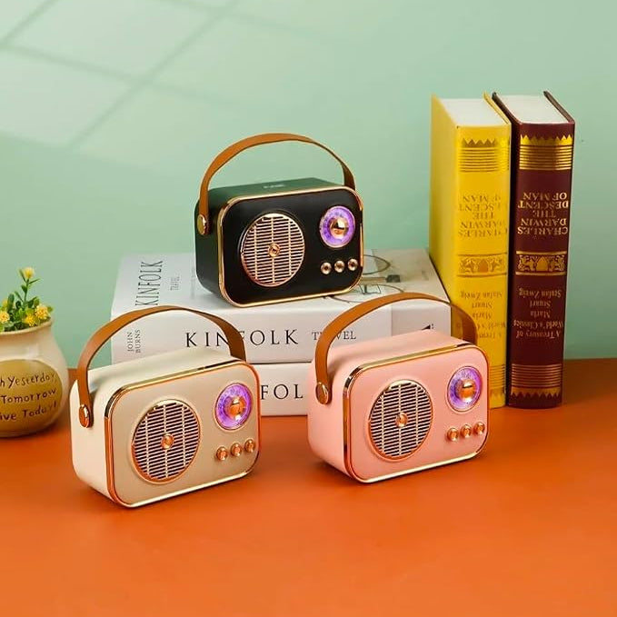 Vintage Bluetooth Wireless Speaker M209