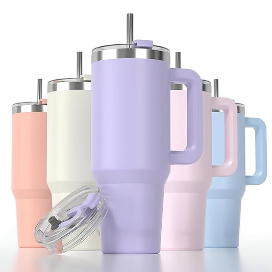 Vacuum Insulated Cup with Lid & Straw G3397