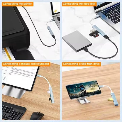 4 Ports Type C to USB Adapter TR9635