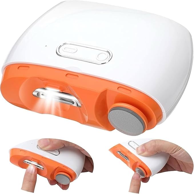 Rechargeable Nail Clipper 2 in 1 Electric Baby Nail Cutter Electric Trimmer G600