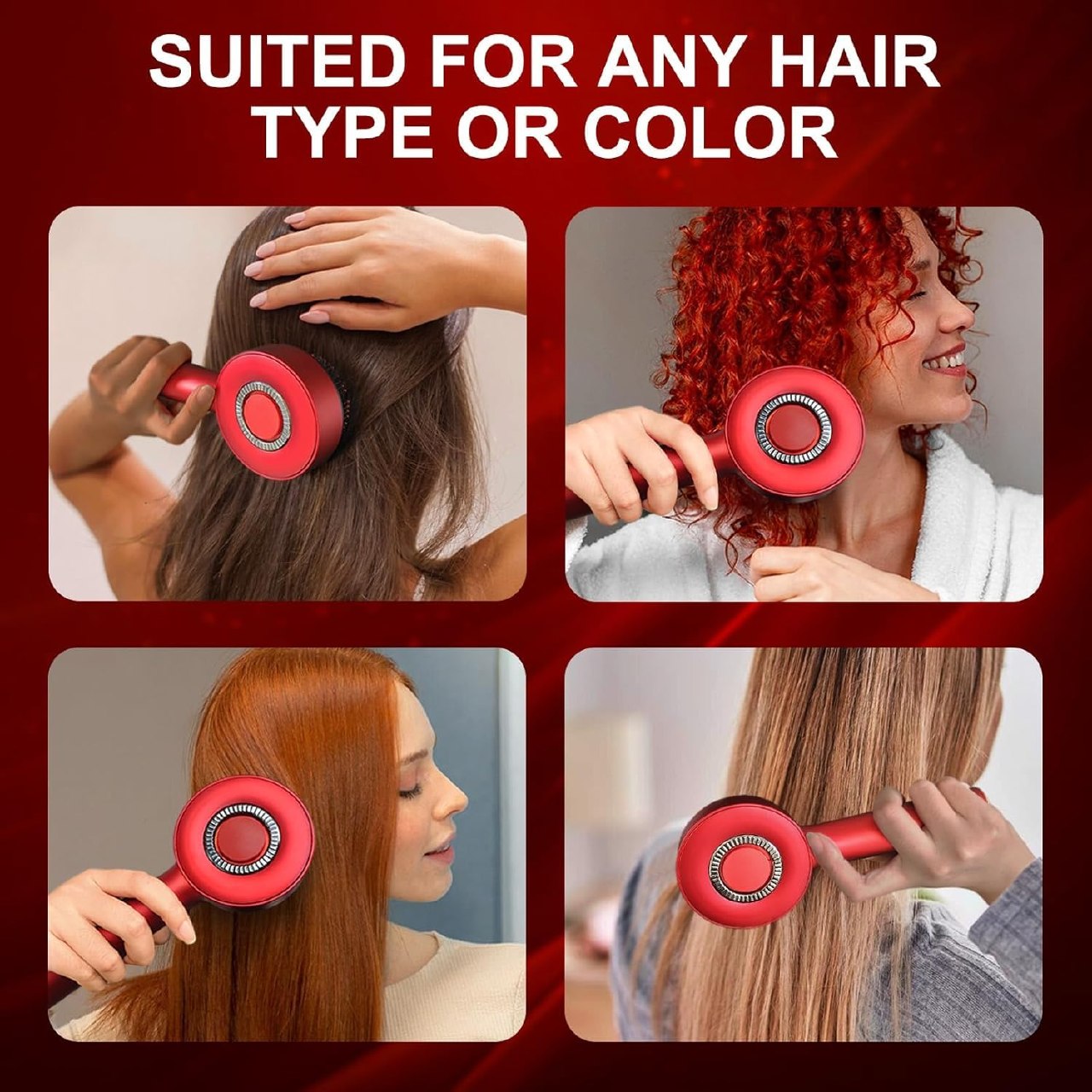 Premium Head Scalp Electric Massager Comb TR11