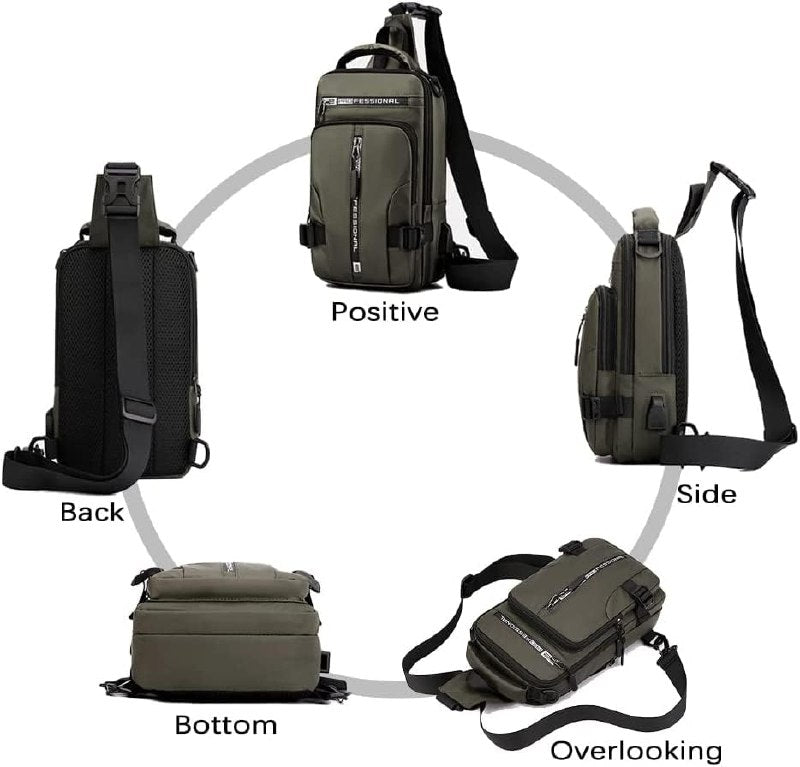 Backpack Cross Sling Bag For Men & Women TR6217