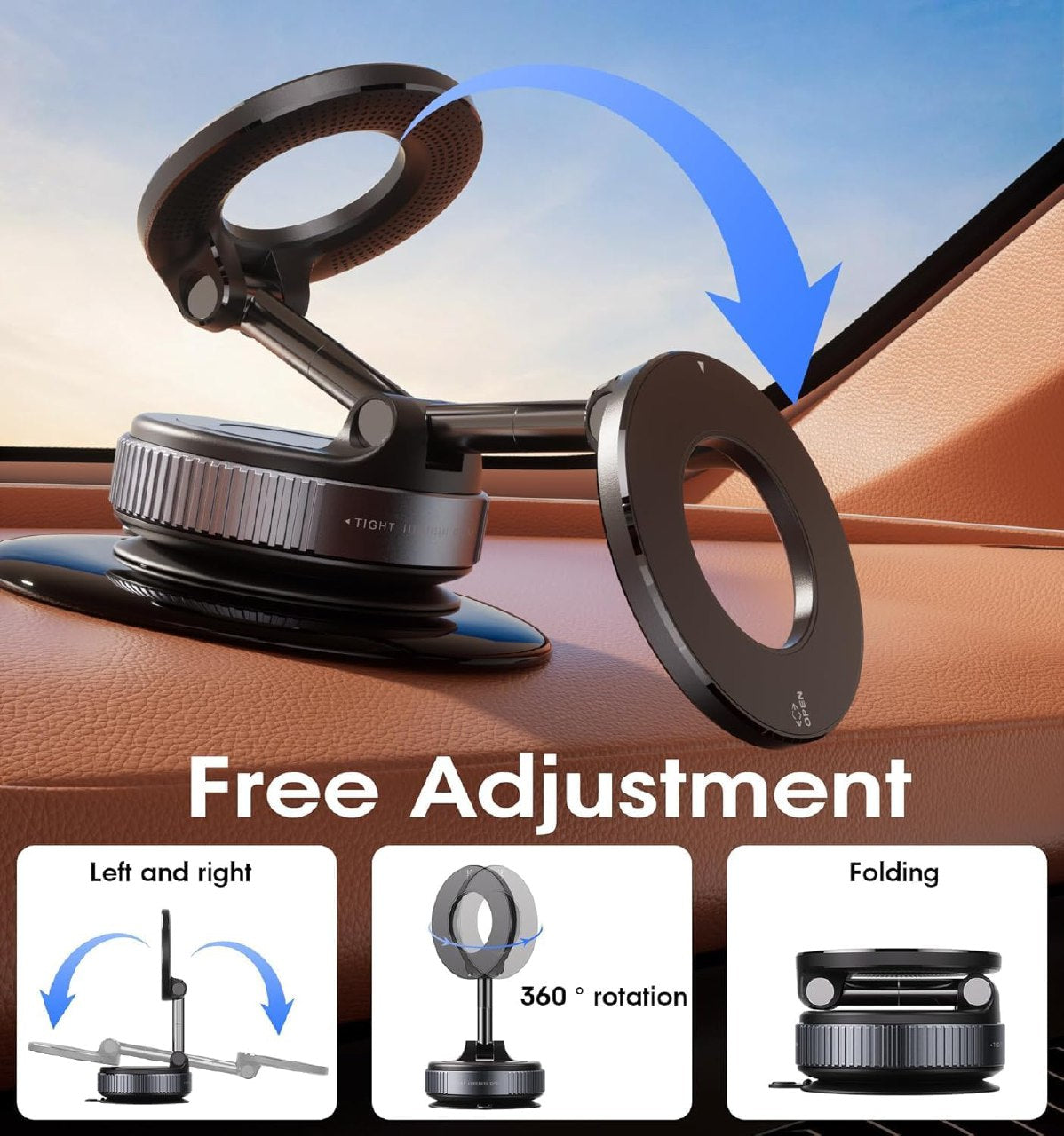 Magnetic Car Phone Holder TR1046