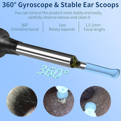 Ear Wax Removal Kit Ear Camera 1296P High-Definition TR7807