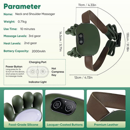 Rechargeable Neck And Shoulder Massager G870