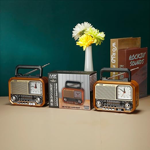 MZ Premium Retro Radio Speaker Vintage Vibes Meet Modern Sound CL55