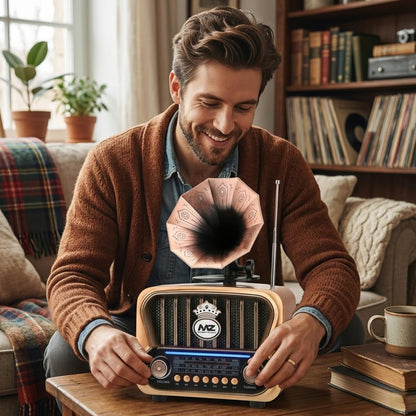 Classic Royal Gramophone Bluetooth Speaker CL44