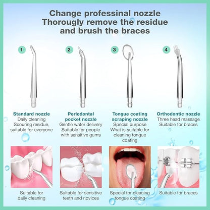 Rechargeable Dental Water Jet Cleaner for Braces TR9037