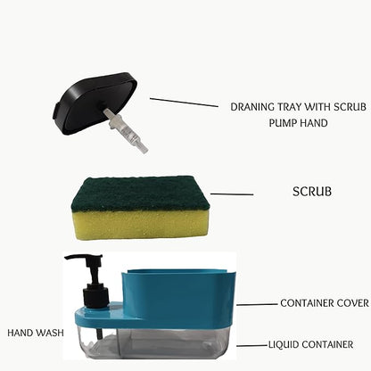 Plastic 3 in 1 Soap Pump Dispenser Dish Soap TR030