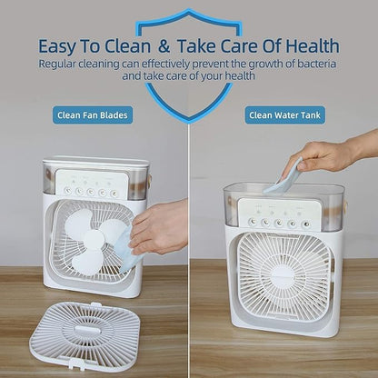 Mini Evaporate Air Cooler with 7 Colors LED Light G330