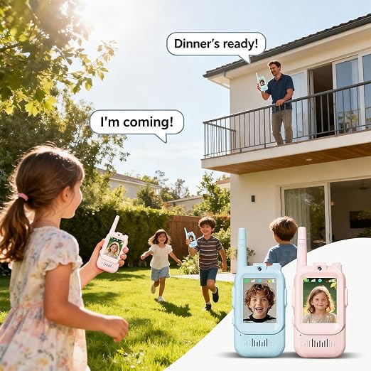 BuddyPro Kids Video Calling Toy Set Pack of 2 – Pink & Blue BR36