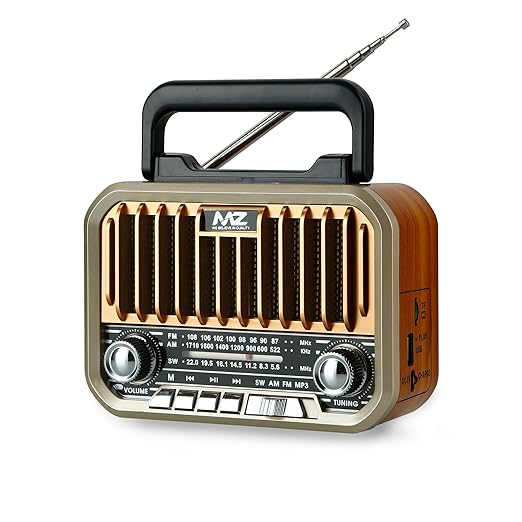 Retro Radio Speaker High Power with Multi-Functional Features MZ S666