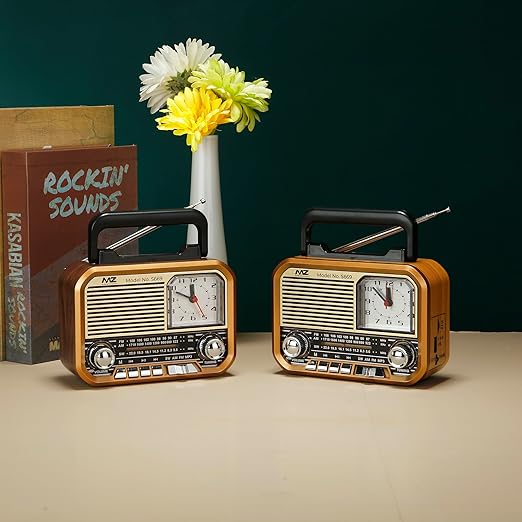 MZ Premium Retro Radio Speaker Vintage Vibes Meet Modern Sound S669