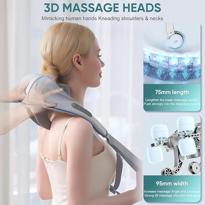 Rechargeable Neck And Shoulder Massager G378