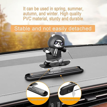 Car Slidder Panda Sliding Bear Car Decoration G8999