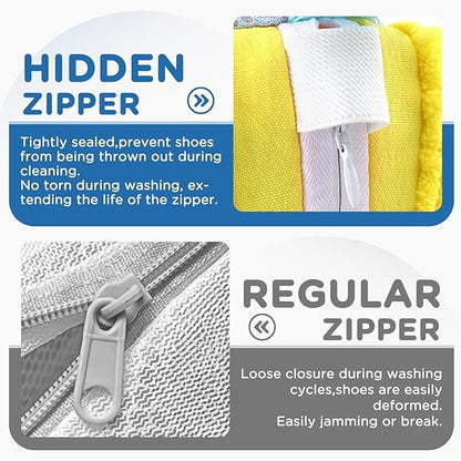 Shoe Washing Machine Bag Invisible Zipper Side Opening bag G777