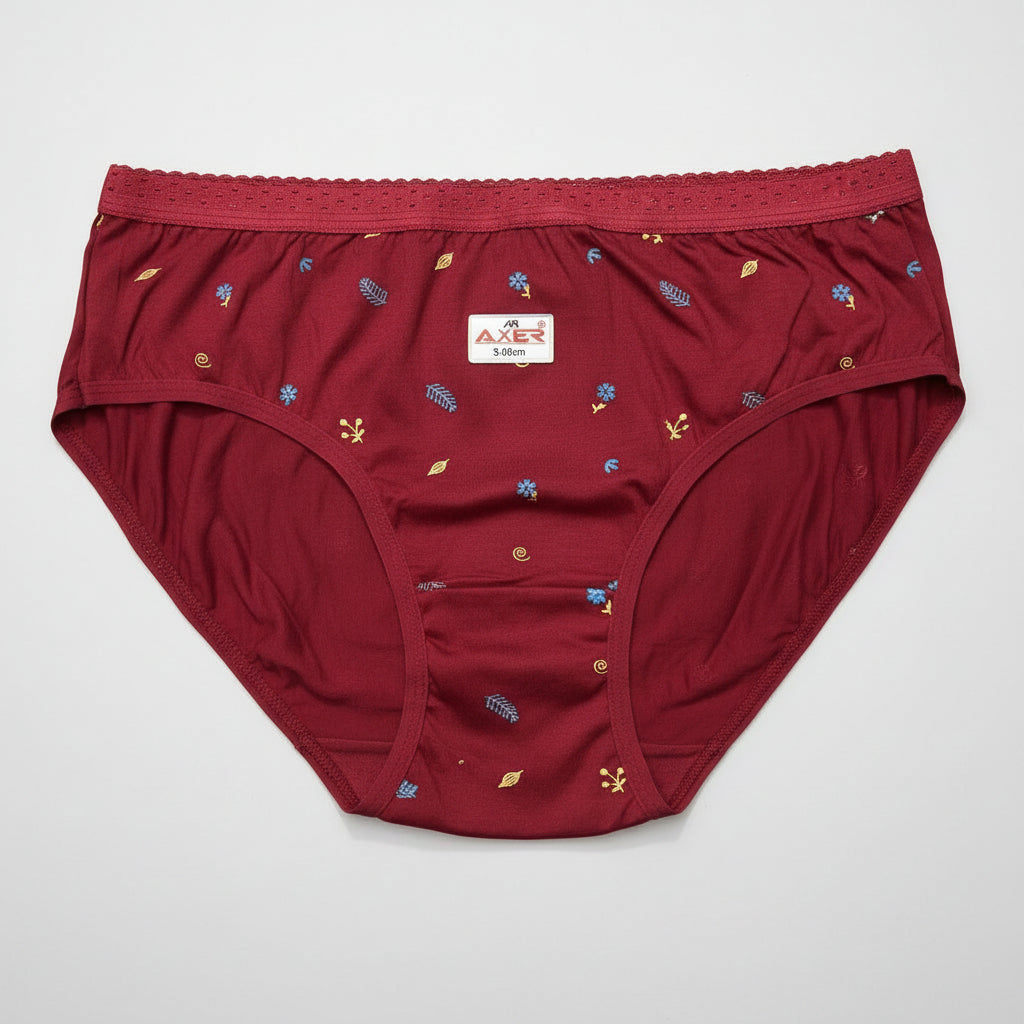Women's AXER Comfortable Cotton Printed Briefs (80cm) L037