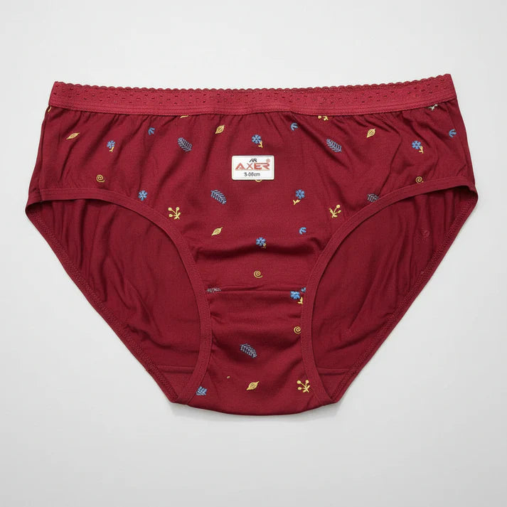 Women's AXER Comfortable Cotton Printed Briefs (80cm) L037