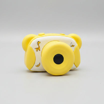 Cute Yellow Bear Eared Kids Toy Camera H479