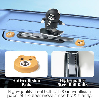 Skateboarding Panda Car Dashboard Toy TR529