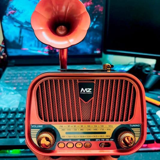 Classic Gramophone & Retro Radio Vintage Wireless Speaker CL68