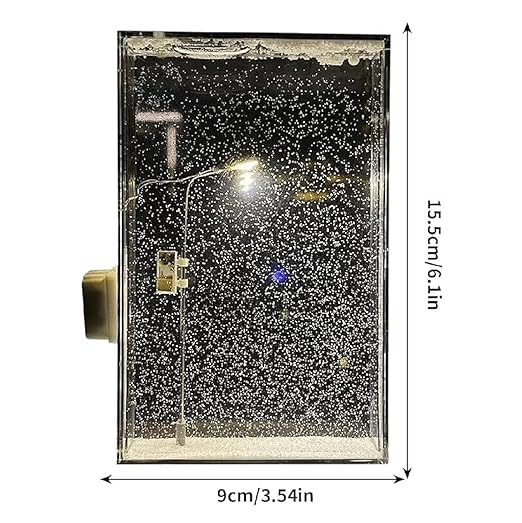 Romantic Flowing Mini Snowy Night Lamp G763