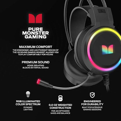 Original monster gaming headphone TR3759