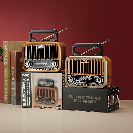 Retro Radio Speaker High Power with Multi-Functional Features MZ S666