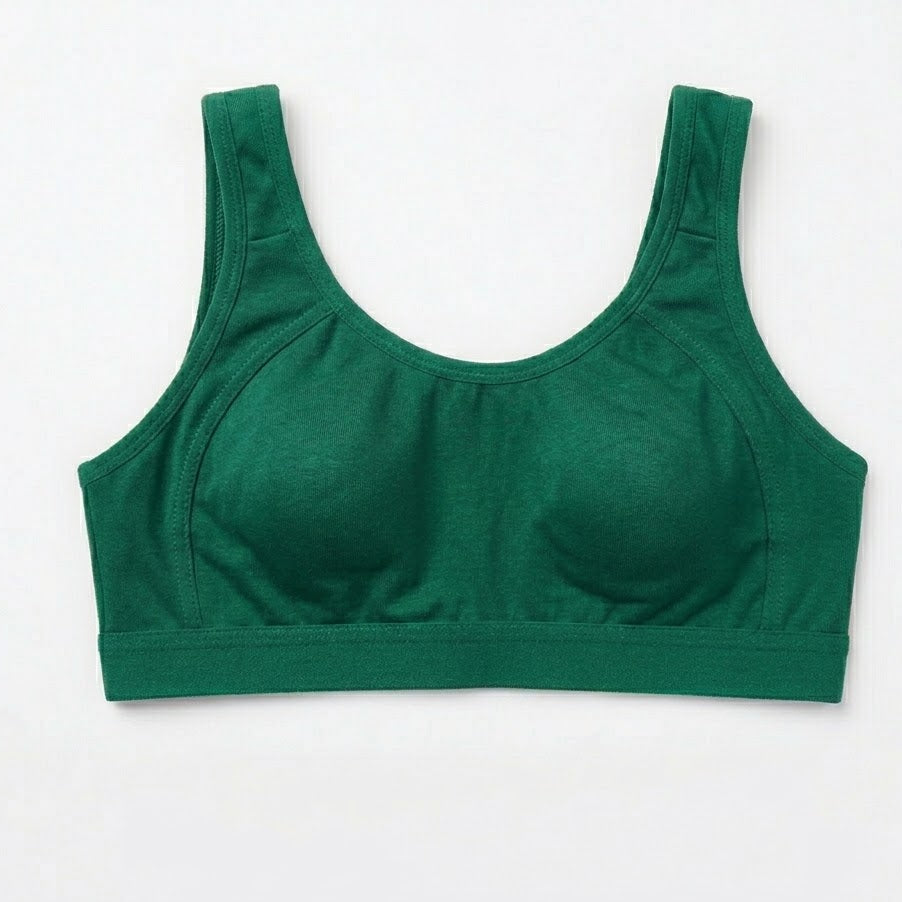 Soft Cotton Comfort Everyday Sports Bra (80) L457