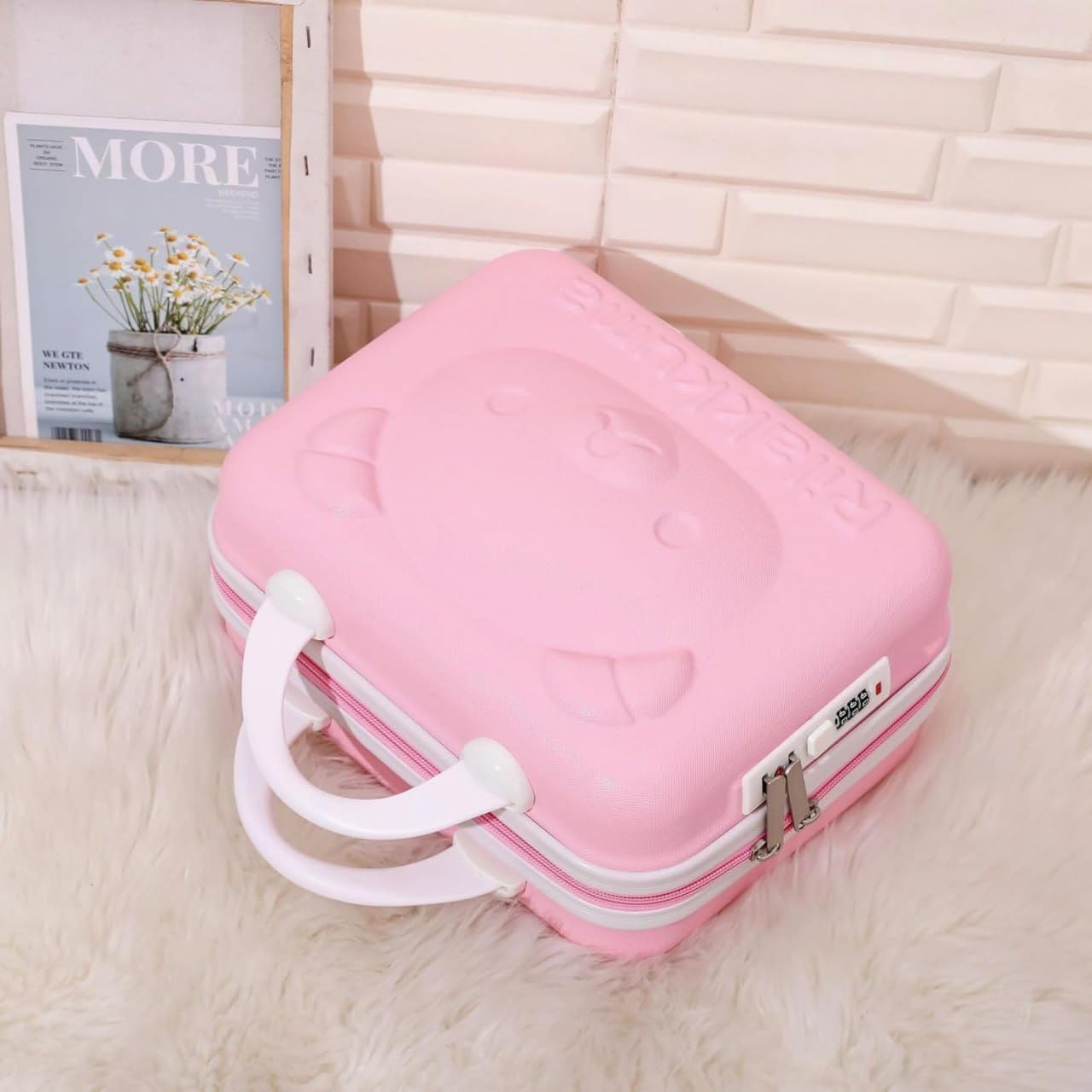 Mini Hard Shell Travel Luggage Makeup Vanity Case TR9656