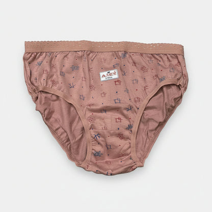Women's AXER Comfortable Cotton Printed Briefs (80cm) L037