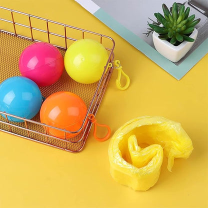 Ball Rain Card Universal Disposable Raincoat 2PC TR01