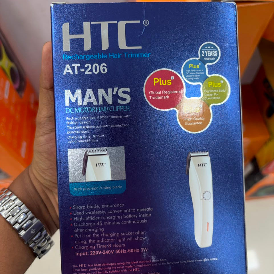 HTC AT-206 Rechargeable Hair Trimmer Z039