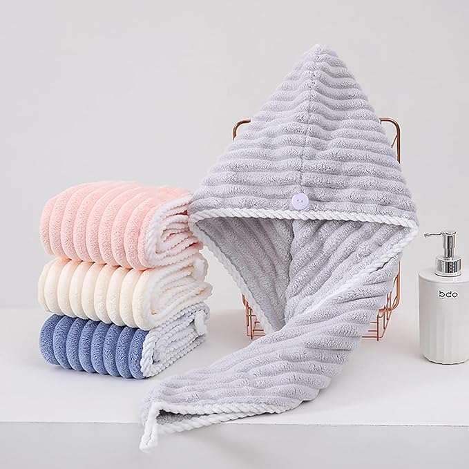 3 Pcs Ultra Soft Bath Towel Set TR0047