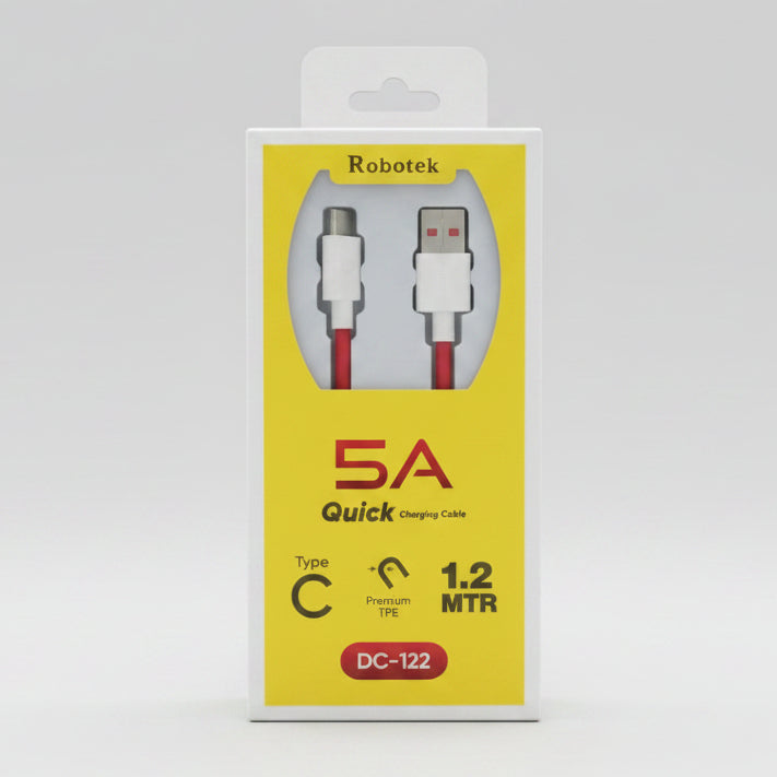 Robotek 5A USB to Type-C Fast Charging Cable Z688