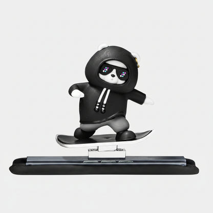 Skateboarding Panda Car Dashboard Toy TR529