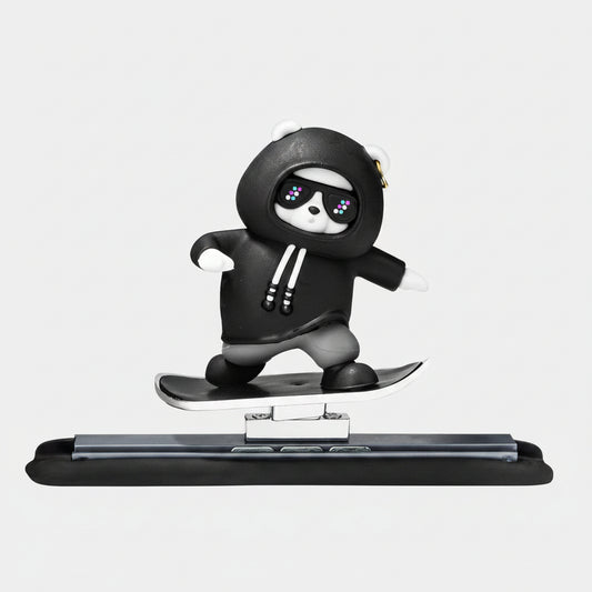 Skateboarding Panda Car Dashboard Toy TR529