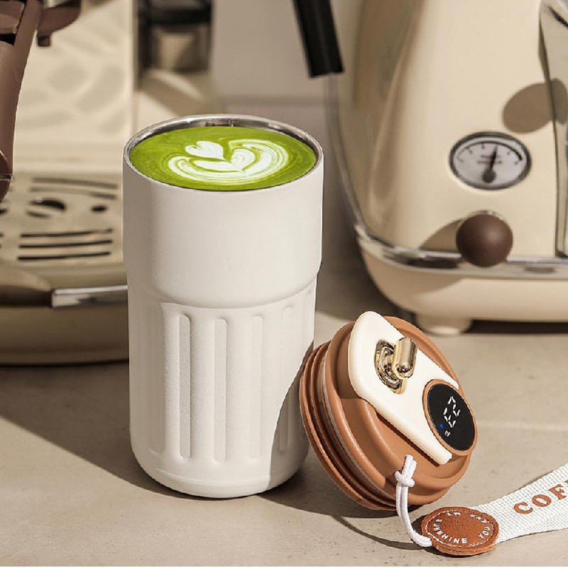 Smart stainless steel coffee mug TR5436