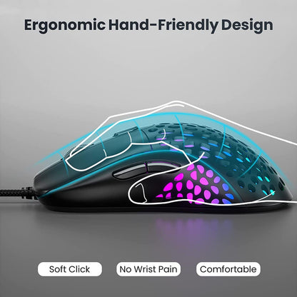 Blade Hawks RGB Gaming Mouse Wired Z6774