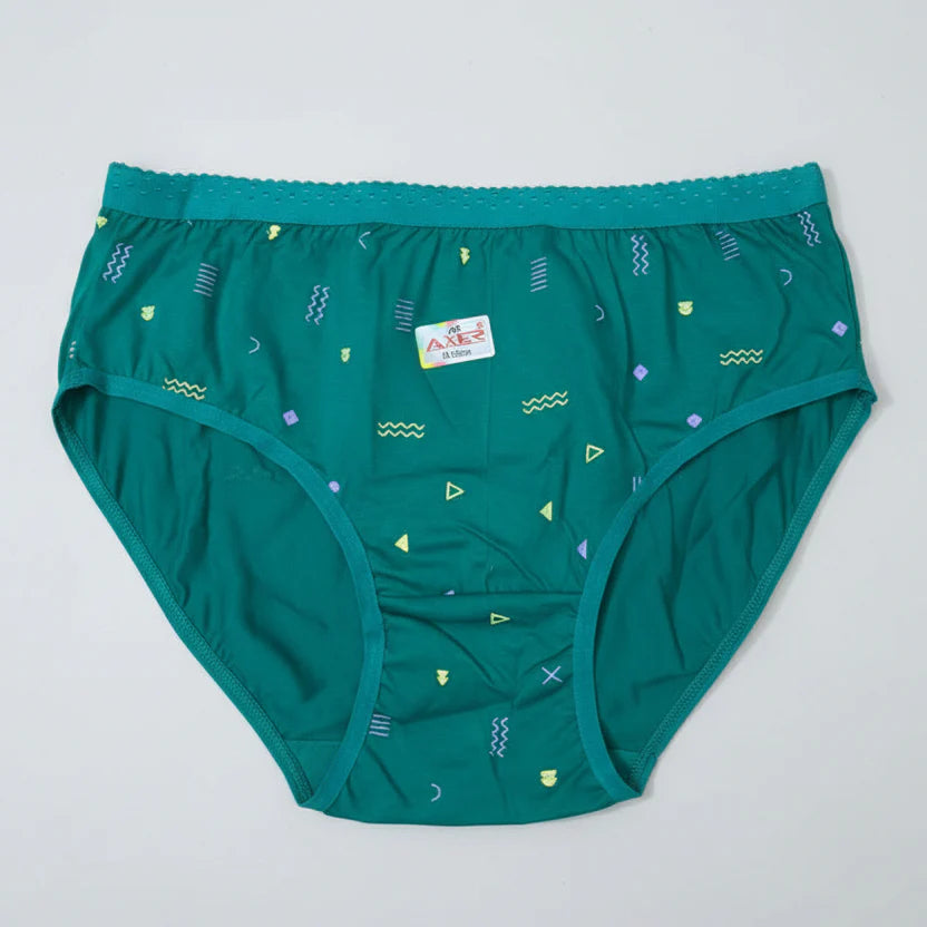 Women's AXER Comfortable Cotton Printed Briefs (80cm) L037