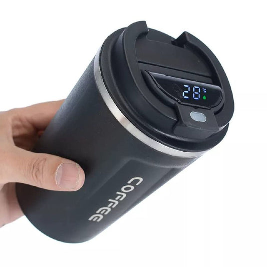 Vacuum Insulated Coffee Mug with Temperature Display-380 ML TR5865