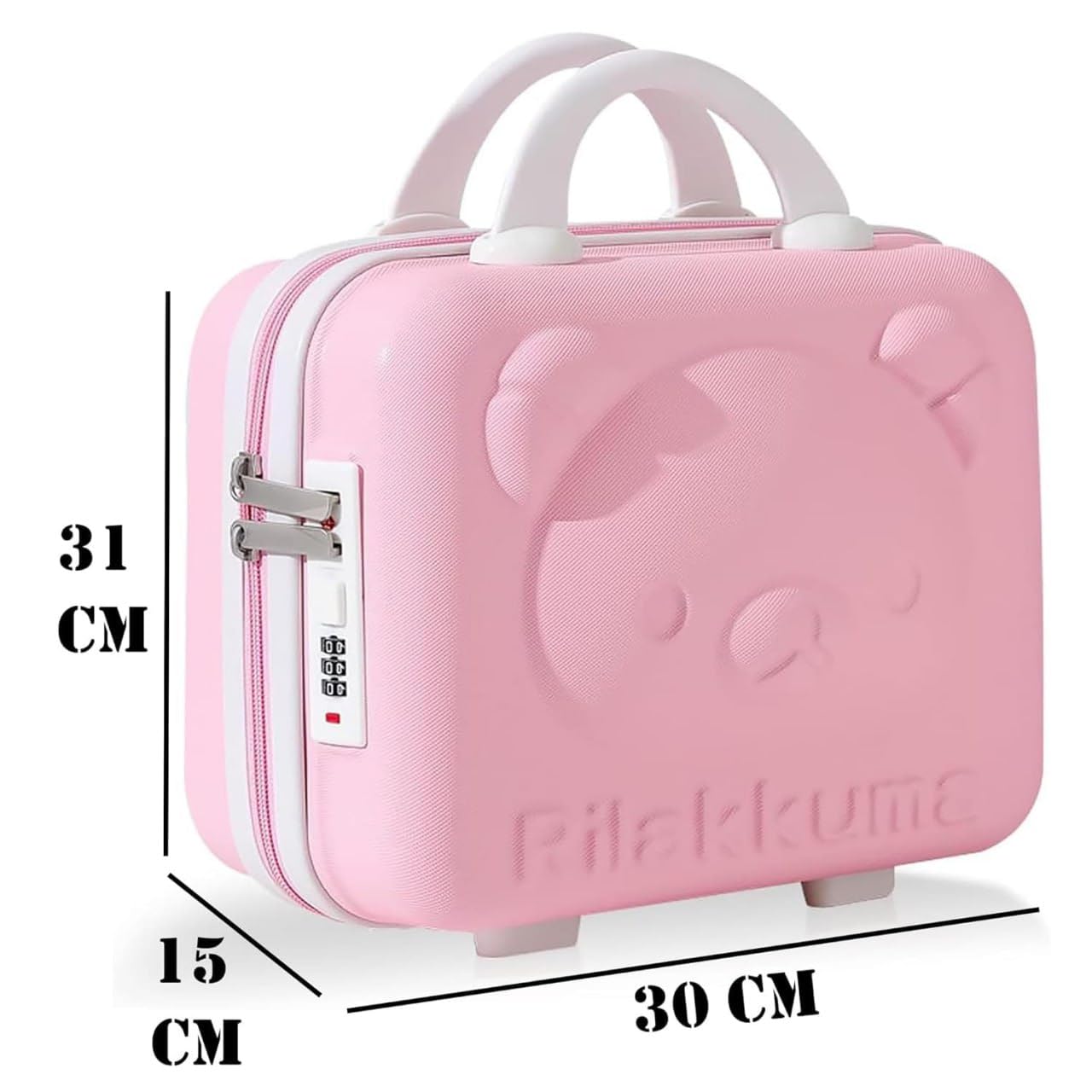 Mini Hard Shell Travel Luggage Makeup Vanity Case TR9656