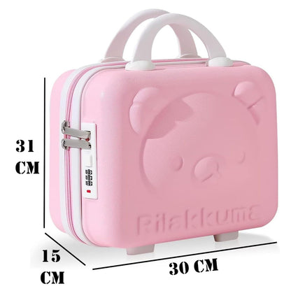 Mini Hard Shell Travel Luggage Makeup Vanity Case TR9656