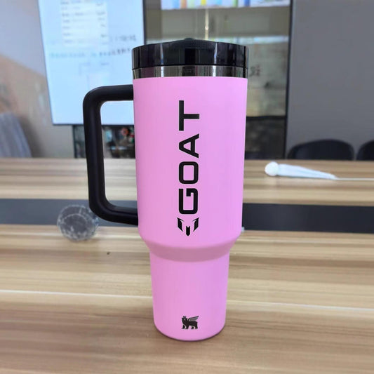 Messi Goat Pink & Black Tumbler TR314