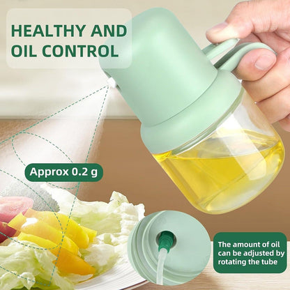 180ml Glass Oil Dispenser Bottle Spray TR3497