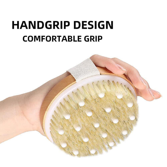 Premium Wooden Body Bath Massage Brush TR6007