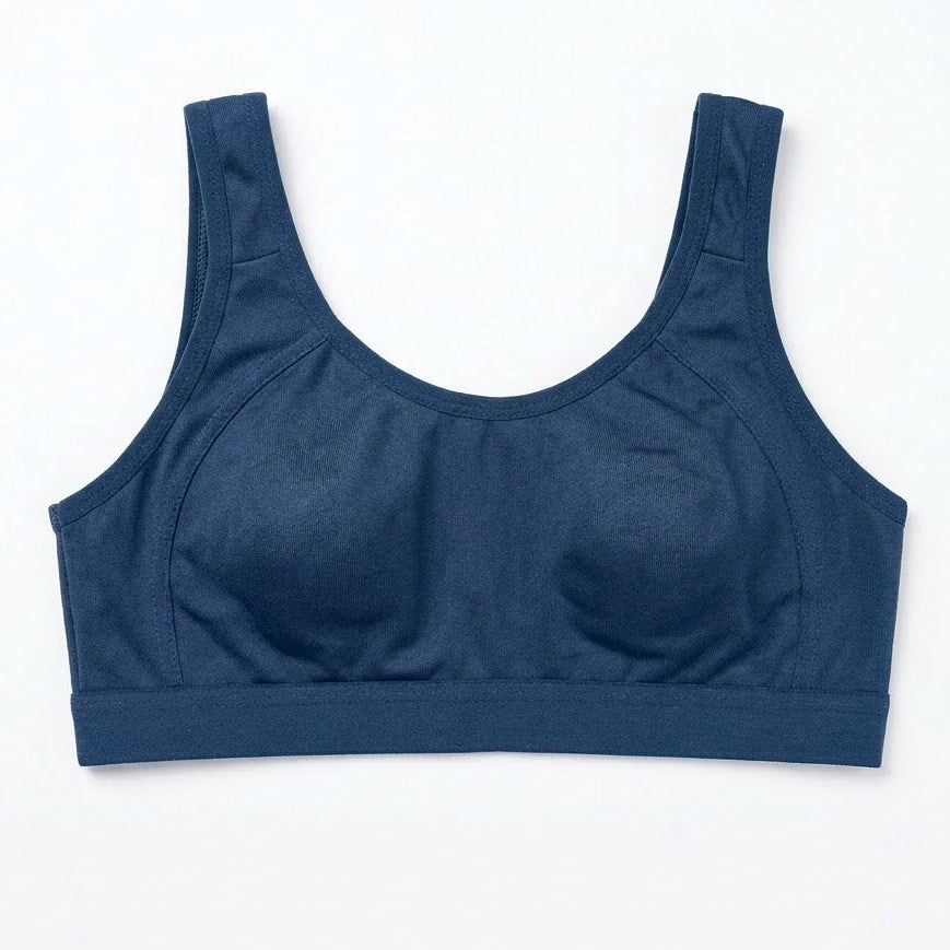 Soft Cotton Comfort Everyday Sports Bra (80) L457