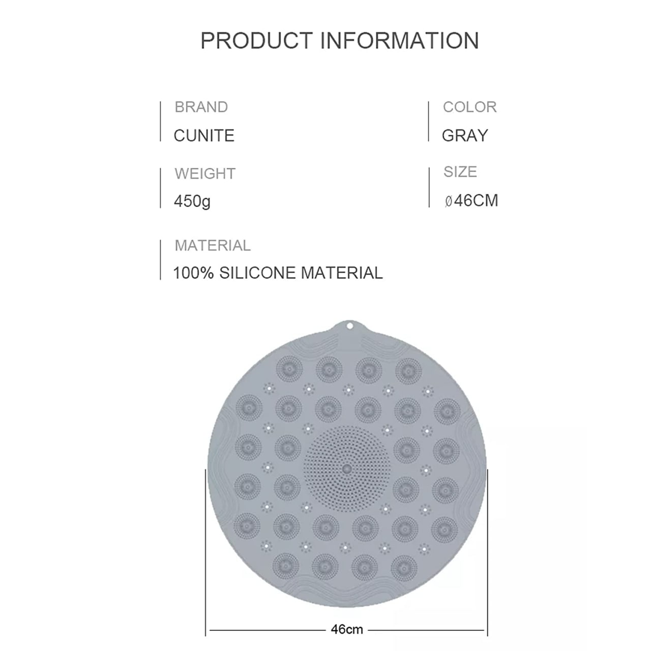 Waterproof Anti Slip Bathroom Mat TR468